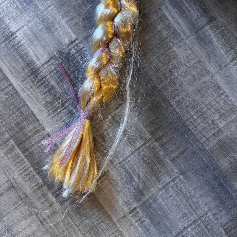 Disney Parks‎ Rapunzel Tangled Hat with Braid for Kids Child Costume Dress Up - Picture 5 of 7